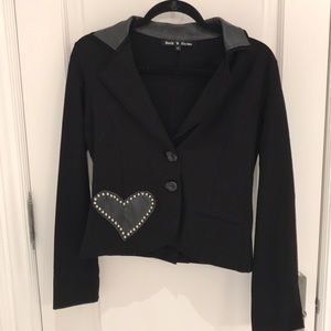 Rock ‘N Karma Jacket with leather patches/studs